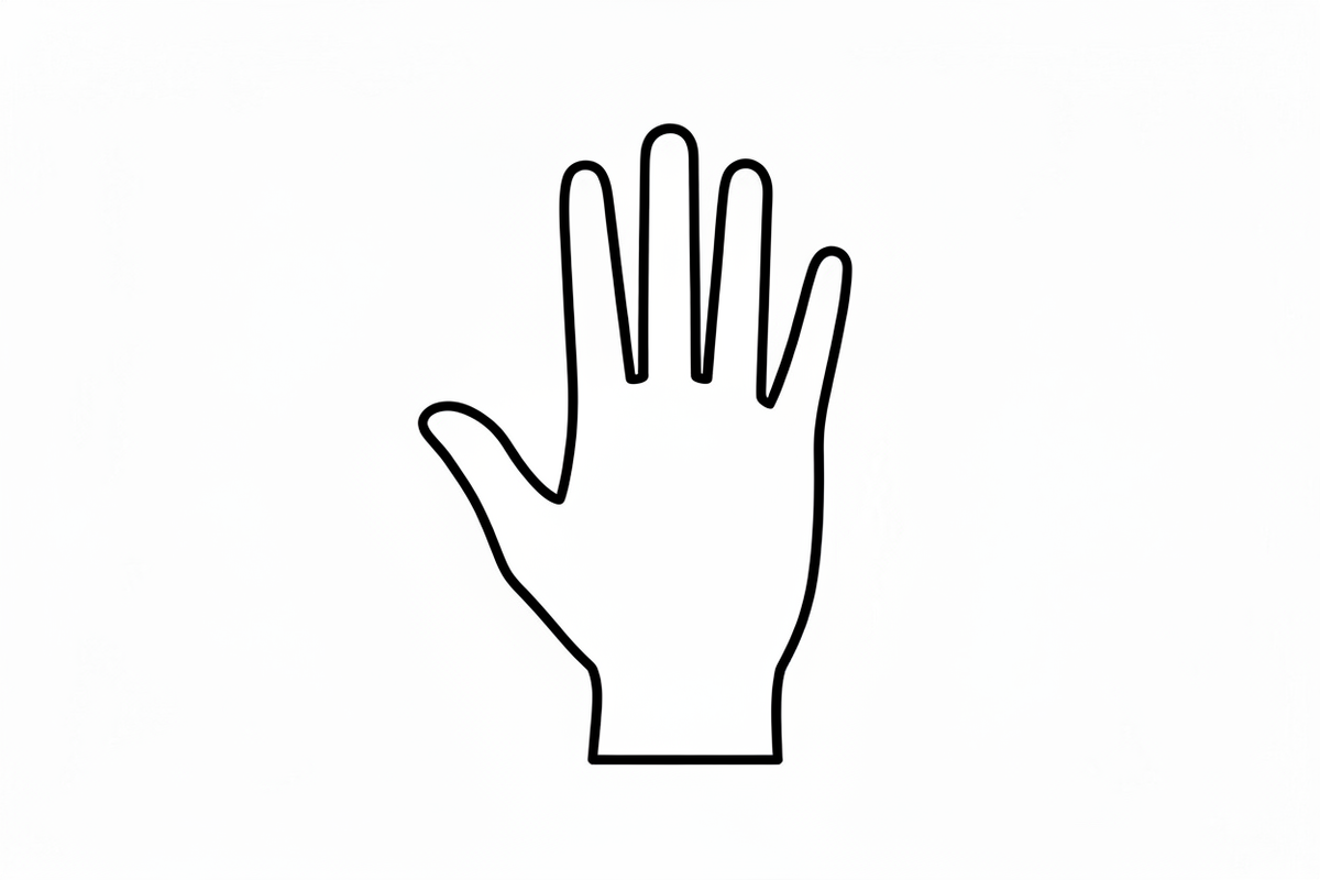 remove the line on the palm please